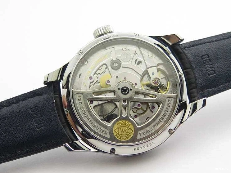 MIROTIME 0513 Portuguese Real PR Real Annual Calendar IW5035 YLF 1:1 Best Edition White Dial On Leather Strap A Refined 7243